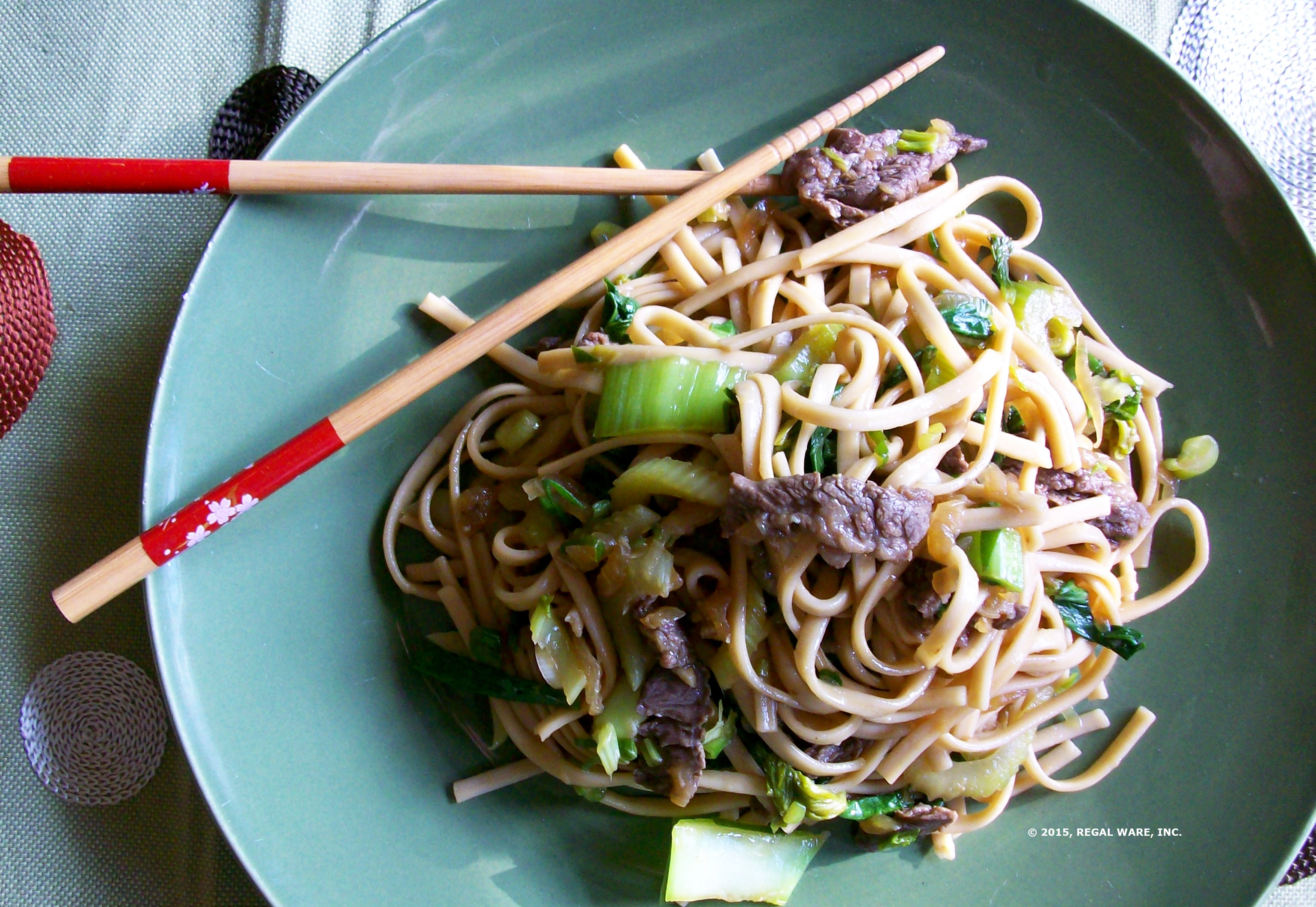 Beef & Bok Choy Lo Mein - Saladmaster Recipes |