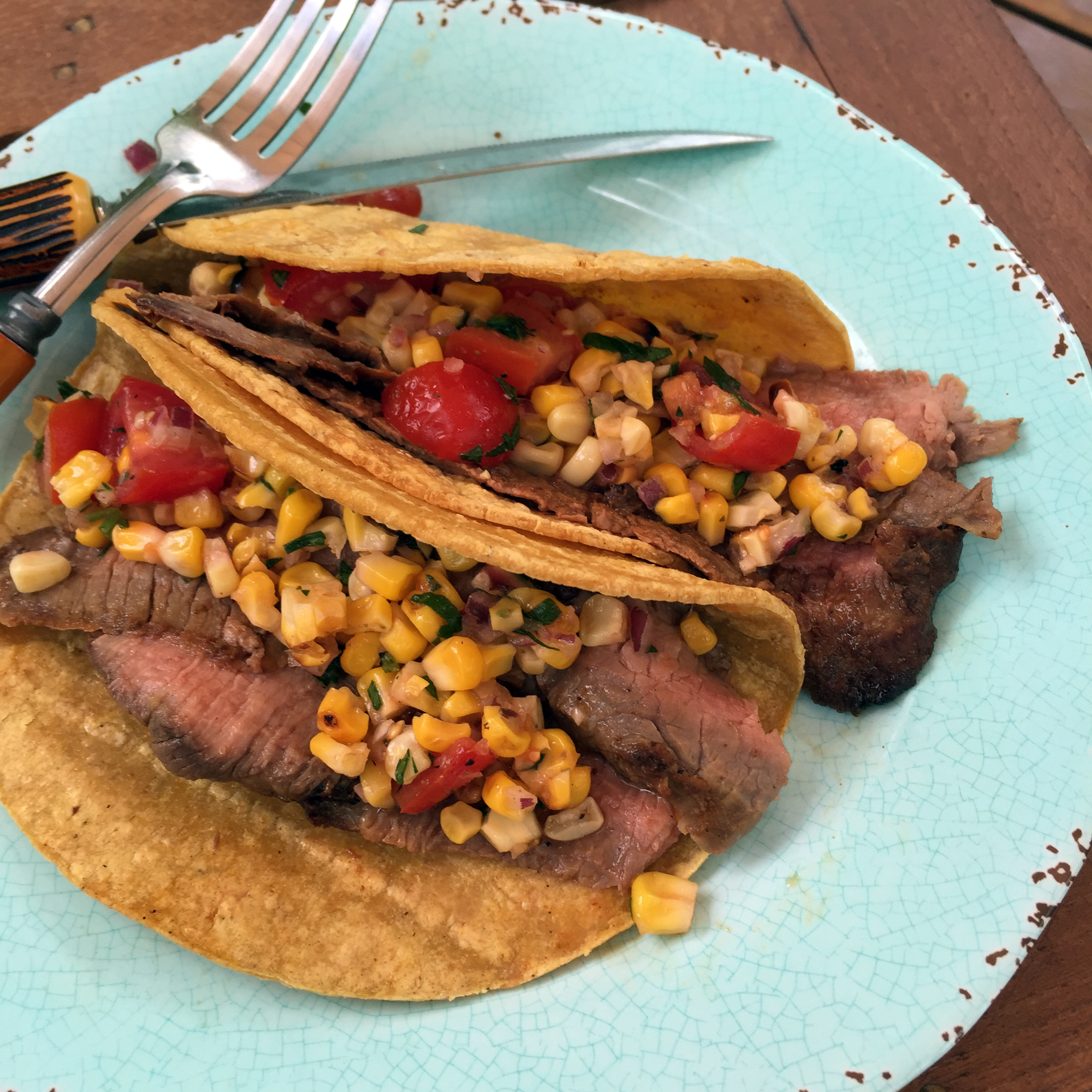 Taco-Rubbed Flank Steak Recipe