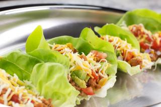 Healthy lettuce wraps, Southwestern lettuce wraps, lettuce wraps, lettuce tacos, easy 
