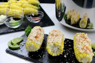 corn, snack, vegetable, bbq, mexican, side dish