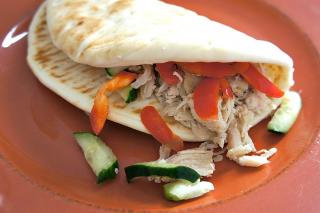 Saladmaster Healthy Solutions 316 Ti Cookware: Greek Chicken Pita Folds