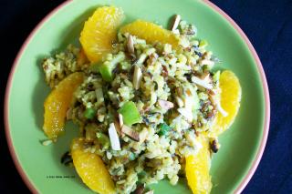 Saladmaster Recipe Curried Rice & Almond Salad by Cathy Vogt