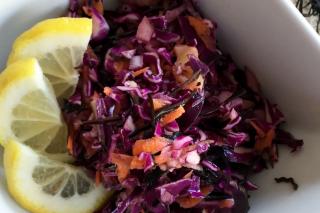 Saladmaster Recipe Red Cabbage, Arame & Apple Slaw