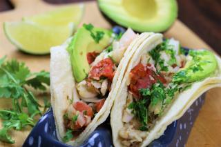 cilantro, lime, tacos, fish, mexican, healthy, seafood