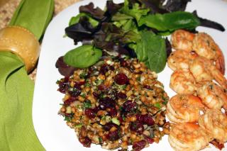 Saladmaster Healthy Solutions 316 Ti Cookware: Red Winter Wheat Berry Salad