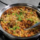 Easy Rice Casserole, Mexican Casserole, One Skillet Meal 
