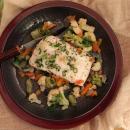 Saladmaster Recipe Herbed Cod Filet in Garlic Wine Broth