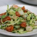 Avocado, Shrimp, Salad, healthy, tomatoes, cucumbers