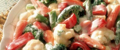 Saladmaster Healthy Solutions 316 Ti Cookware: Vegetables in Creamy Garlic Sauce