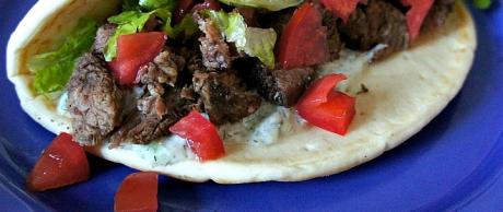 Saladmaster Healthy Solutions 316Ti Cookware: Beef Gyros with Tzatziki Sauce