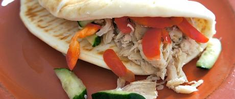 Saladmaster Healthy Solutions 316 Ti Cookware: Greek Chicken Pita Folds