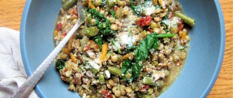 lentil, quinoa, vegetable, stew, 