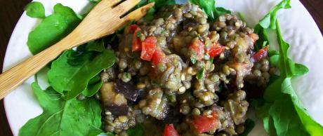 Saladmaster Recipe French Lentil & Eggplant Salad