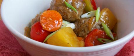Saladmaster Recipe Sweet & Sour Meatballs