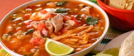 Sopa de Pollo y Lima