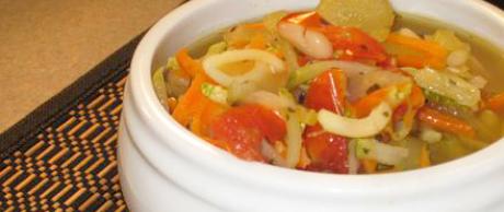 Saladmaster Healthy Solutions 316 Ti Cookware: Hearty Minestrone Soup
