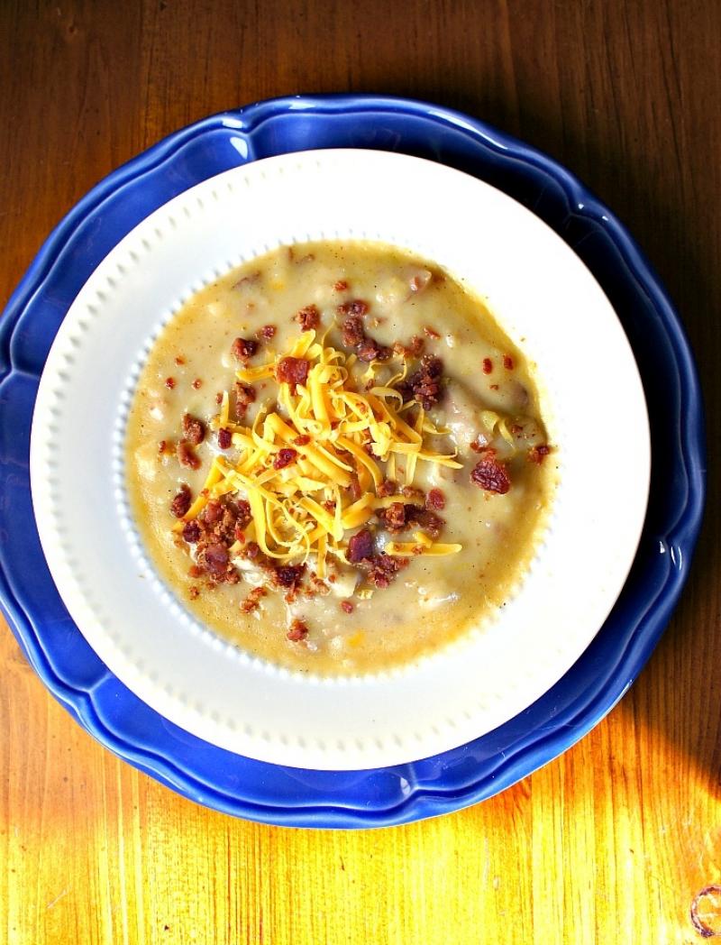 Cheesy Potato and Leek Soup | Saladmaster Recipes